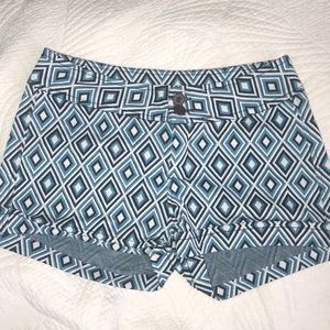 Blue shorts